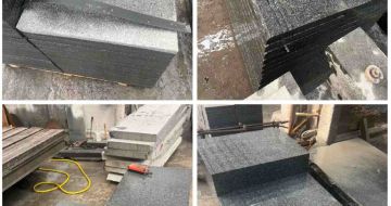 黑龙江 芝麻黑地铺石材