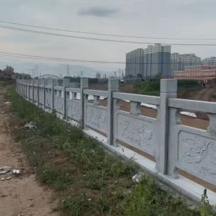 黑龙江 石材河道栏杆