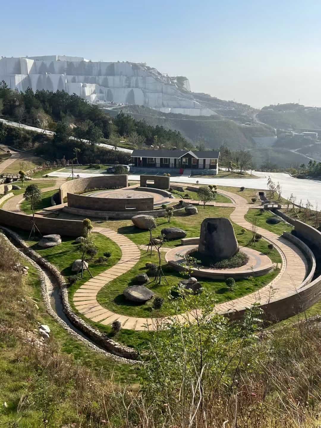 黑龙江仿古石铺装整体效果