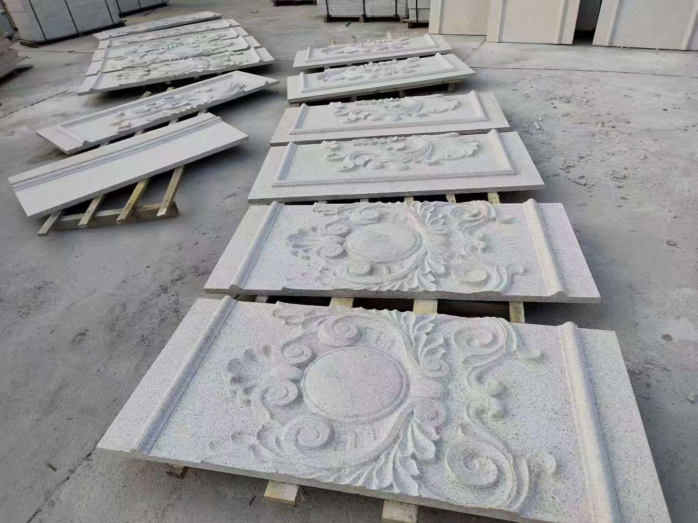 黑龙江 芝麻白干挂雕花板